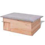 Hedgehog House 45x33x22 cm Wood 42351
