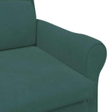 Armchair Dark green 76 x 94 x 102 cm Velvet 42009859