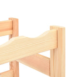 Wine Rack for 56 Bottles Pinewood 286196