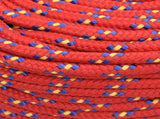 Multipurpose Utility Rope 8 mm 250 m Red PP 420 kg Max Load 3473293