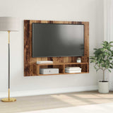 TV Cabinet Set Old Wood 120 x 23.5 x 90 cm Engineered Wood 875185