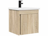 Bathroom Vanity Unit with Tap Sonoma Oak 42 x 40 x 74.5 cm 889531