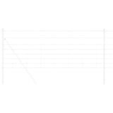 Field Fence Silver 100 x 0.8 m Galvanised steel 42005860