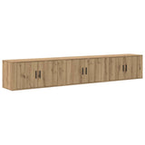 Wall-mounted TV Cabinet Set 3 pcs Artisan Oak 80 x 34.5 x 40 cm 3415582