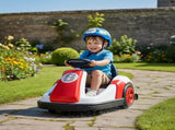 Kids Bumper Car with 360-Degree Rotation, 6V Electric Ride On Car with Music and Horn for 3-8 Years T3398P422465