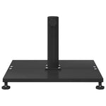 Outdoor Umbrella Base Adjustable Black 45 x 45 x 31 cm Steel 42009946