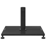 Outdoor Umbrella Base Adjustable Black 45 x 45 x 31 cm Steel 42009946