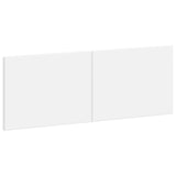 Wall-Mounted Headboard BREDA White Engineered Wood 897615