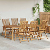 Folding Garden Chairs 6 pcs Solid Acacia Wood 3065516