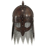 Viking Warrior Helmet Antique Replica LARP Copper Steel 286224