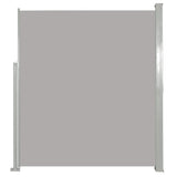 Retractable Side Awning 160 x 500 cm Grey 45464