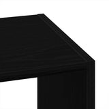 Bookcases 2 pcs Stackable Black Oak 30x30x80 cm Engineered Wood 858806