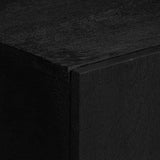 Sideboard Black 90x33x75 cm Engineered Wood 4017676