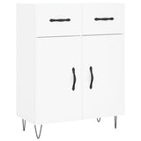 Highboard White 69.5x34x180 cm Engineered Wood 3200545