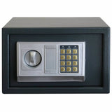 Digital Safe with Lock Dark grey 31 x 20 x 20 cm Steel 42011306