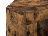 Corner LED TV Cabinet 100 x 40 x 50 cm Smoked Oak 889800