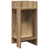 Side Tables 2 pcs with Shelf Artisan Oak 25.5x27x60 cm 858559