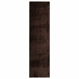 Medium Pile Soft and Washable Rug HUARTE Brown 750 x 80 cm 42022519