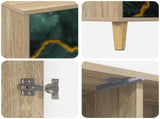 TV Cabinet WIJHE 102 x 33 x 50 cm Sonoma Engineered Wood 8007034