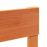 Bed Frame without Mattress Wax Brown 180x200 cm Super King Solid Wood Pine 3302305
