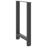 Bar Table Legs Anthracite 2 pcs 60x cm Steel 4013334
