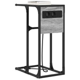 Bedside Cabinet Grey Sonoma 41.5 x 26 x 60.5 cm Engineered Wood 859603