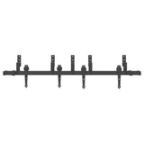 Sliding Door Hardware Kit 152,5 cm Steel Black 3295725
