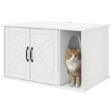 Cat House White 85 x 55 x 50 cm Engineered Wood 8000734