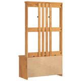 Hall Tree SANDNES 87x40x159.5 cm Solid Wood Pine 4010487