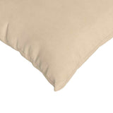 Sofa Pillows 2 pcs Cream 80 x 80 cm Fabric 42014073