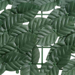 Balcony Screen with Dark Green Leaves 300x150 cm 315491