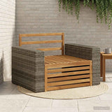 Outdoor Middle Sofa Natural 3438953