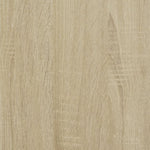 ZNTS Bathroom Cabinet Sonoma Oak 30x30x100 cm Engineered Wood 849671