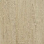 ZNTS Wall-mounted Bedside Cabinets 2 pcs Sonoma Oak 45x30x35 cm 848330
