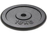Weight Plates 4 pcs 2x10 kg2x5 kg Cast Iron 91395