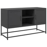 TV Cabinet Black 100.5x39x60.5 cm Steel 846512