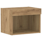 TV Cabinet Set with LED 2 pcs Artisan Oak 40 x 30 x 30 cm 863101