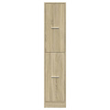 Apothecary Cabinet Sonoma Oak 30x41x144.5 cm Engineered Wood 855171