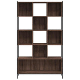Bookcase Brown Oak 102x28x172 cm Engineered Wood 3213661