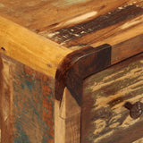 Sideboard with 3 Drawers 55x30x70 cm Solid Wood Reclaimed 352026
