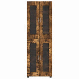 Highboard FLORIN Smoked Oak 60 x 35 x 182 cm Engineered Wood 3397909