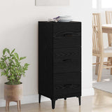 Sideboard Black Oak 34.5 x 34 x 90 cm Engineered Wood 885700