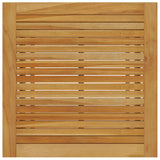 Dining Set Black Solid Acacia wood, Powder-Coated Steel, PE rattan 3068698