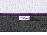 Mattress White and Grey 90 x 190 cm Memory Foam 4106325