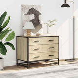 Drawer Cabinet Sonoma Oak 70x41x56 cm Engineered Wood 849075