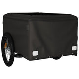 Bike Trailer Black and Red 45 kg Iron 94090