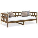 Day Bed without Mattress Honey Brown Solid Wood Pine 80x200 cm 820215