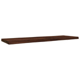 Live Edge Table Top 120 x 40 x 3.5 cm Rectangular Dark Brown 938578