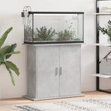 Aquarium Stand Concrete Grey 81x36x73 cm Engineered Wood 833603