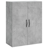 Highboard Concrete Grey 69.5x34x180 cm Engineered Wood 3198181